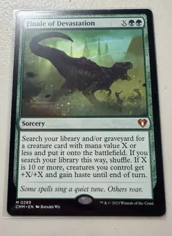 Finale of Devastation #289 (NM) Commander Masters CMM Magic MTG - Image 1