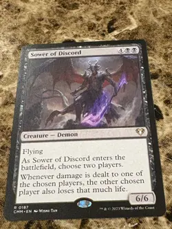SOWER OF DISCORD Magic MTG Commander Masters - Image 1