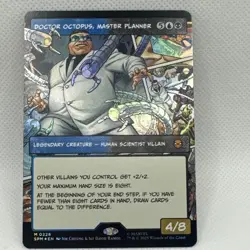 MTG - Doctor Octopus, Master Planner (Borderless) Marvel's Spider-Man Foil NM - Image 1