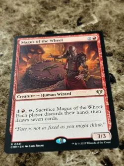MAGUS OF THE WHEEL Magic MTG Commander Masters - Image 1