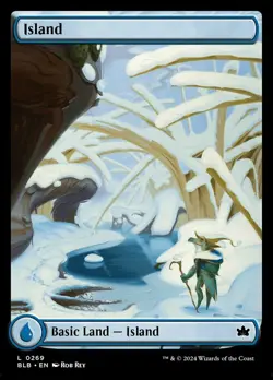 1 x Island (0269) - Foil - Bloomburrow - NM-Mint - MTG - Image 1