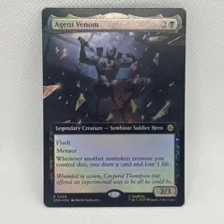 MTG - Agent Venom (Extended Art) Marvel's Spider-Man Foil NM - Image 1