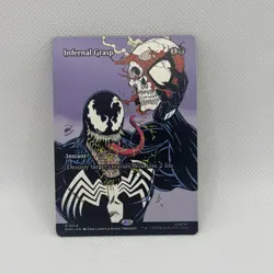 MTG - Infernal Grasp (Borderless) Marvel Universe Eternal-Legal Regular NM - Image 1