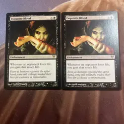 MTG / Exquisite Blood X 2 - Avecyn - Nm - - Image 1
