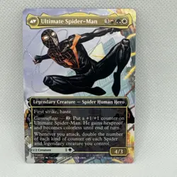 MTG - Miles Morales (0200) (Borderless) Marvel's Spider-Man Regular NM - Image 2