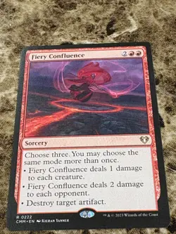 FIERY CONFLUENCE Magic MTG Commander Masters - Image 1