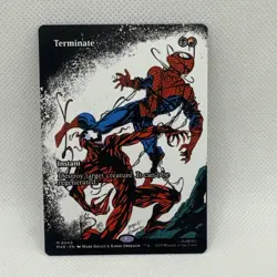 MTG - Terminate (Borderless) Marvel Universe Eternal-Legal Regular NM - Image 1