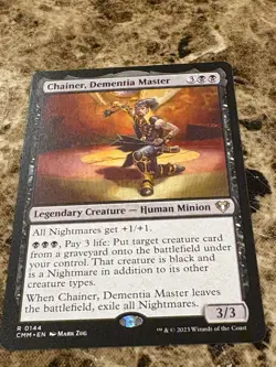 CHAINER, DEMENTIA MASTER Magic MTG Commander Masters - Image 1