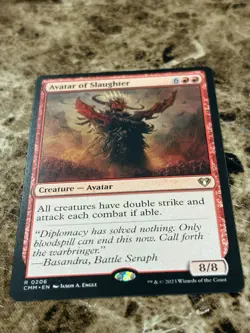 AVATAR OF SLAUGHTER Magic MTG Commander Masters - Image 1