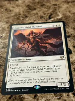 ANGELIC FIELD MARSHAL Magic MTG Commander Masters - Image 1