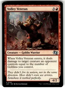 Volley Veteran Foundations Jumpstart Regular MTG - Image 1