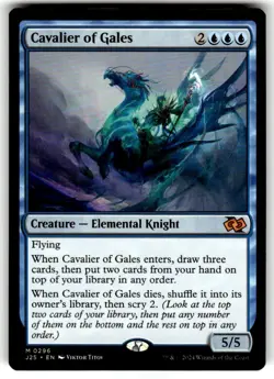 Cavalier of Gales Foundations Jumpstart Regular MTG - Image 1