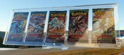 Protection Plexi - Frame for 5 Booster - Duty Aux UV - Pokemon Yu-Gi-Oh - Image 1