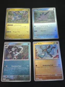 Pokemon Mega Evolution Reverse Holo Lot 4 Cards 101/132 032/132 092/132 076/132 - Image 2
