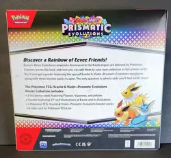 Pokemon Scarlet & Violet Prismatic Evolutions Poster Collection (SEALED) - Image 2