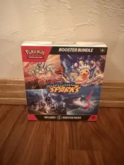 Pokemon TCG Surging Sparks Booster Bundle (6 Packs) Factory Sealed! - Image 1