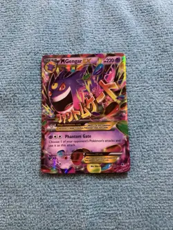 Pokemon Mega Gengar EX Holo Ultra Rare XY Phantom Forces 35/119 - Image 1