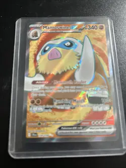🔥Pokemon TCG - Mamoswine ex - 174/159 Journey Together - Secret Rare Full Art🔥 - Image 1