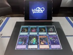 DOOD 1st Edition Super Rare Uncut Sheet 2 - Yugioh Konami Official - Image 1