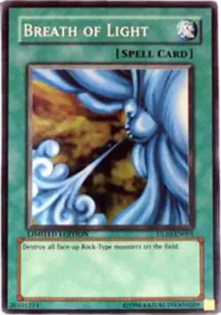 Yugioh! Breath of Light - DL10-EN001 - Super Rare - Limited Edition Near Mint, E - Image 1