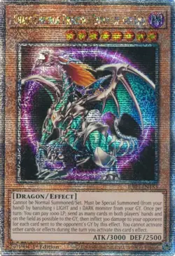 Yugioh! Chaos Emperor Dragon - Envoy of the End - RA03-EN133 - Quarter Century S - Image 1