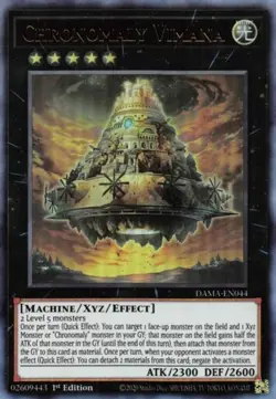 Yugioh! Chronomaly Vimana - DAMA-EN044 - Ultra Rare - 1st Edition Near Mint, Eng - Image 1
