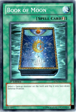 Book of Moon SDMA-EN023 Structure Deck: Marik COMMON 1st Edition YuGiOh TCG Card - Image 1