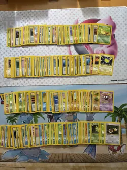 Vintage Pokemon Card Lot WOTC Sets Era Fire 215+ - Image 1