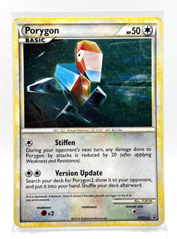 Porygon Cosmos Holo HGSS22 Pokemon Card 2010 Black Star Promo LP - Image 1