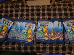 McDonald's 2021 Pokemon Cards 25th Anniversary Lot Of 10 Packs - Image 2
