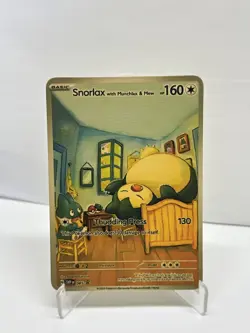 Snorlax with Munchlax&Mew Metal Card-Collectible Gift Display. - Image 1