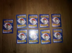 Lot of 9 Pokemon cards Early WOTC - Image 2