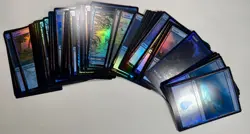 Foil Lands basics LOT of 239 cards MTG Magic the Gathering - Image 4