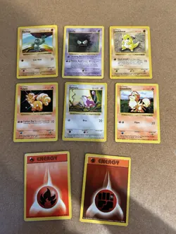 Shadowless Base Set Pokemon Card Lot Vintage WOTC - Image 1