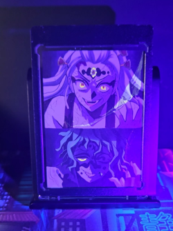 Daki Gyutaro Upper Rank Hand Drawn 1/1 Auto Sketch Art Card Studio Demon Slayer - Image 5