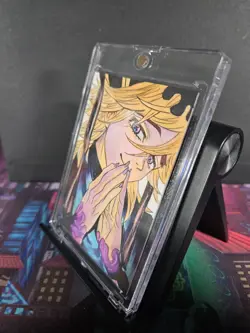 Doma / Douma Upper Rank Hand Drawn 1/1 Auto Sketch Art Card Studio Demon Slayer - Image 3