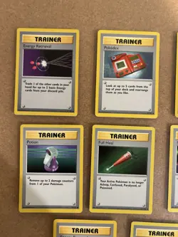 Shadowless Trainers Pokemon Card Lot Vintage WOTC - Image 3