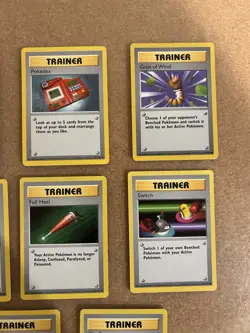 Shadowless Trainers Pokemon Card Lot Vintage WOTC - Image 4