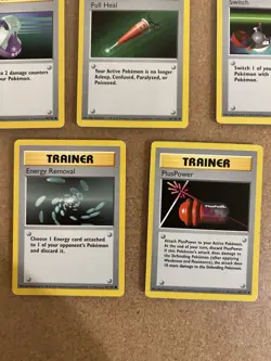 Shadowless Trainers Pokemon Card Lot Vintage WOTC - Image 5