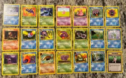 Pokemon TCG 1st Edition Fossil 21 Card Lot - Image 1