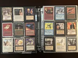 Huge! Old Vintage Magic Gathering 1044 Cards Collection Binder Alpha Mtg Lot - Image 3