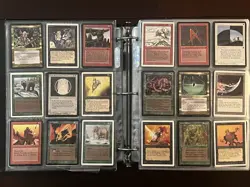 Huge! Old Vintage Magic Gathering 1044 Cards Collection Binder Alpha Mtg Lot - Image 5