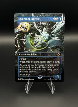 Quantum Riddler Borderless Edge of Eternities Non-Foil Card 305 - Image 1