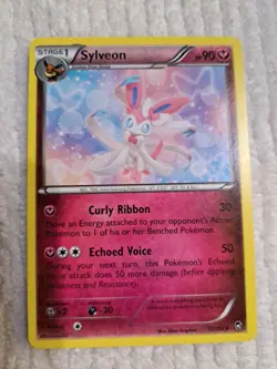 Sylveon 72/111 XY Furious Fists Regular Rare MP Pokemon Card Pokemon - Image 1