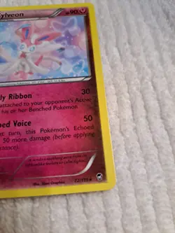 Sylveon 72/111 XY Furious Fists Regular Rare MP Pokemon Card Pokemon - Image 3