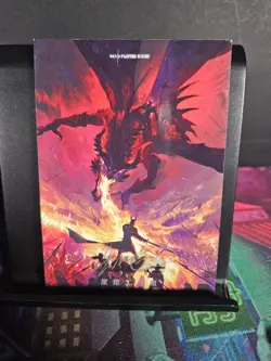 Tengen Uzui Hand Drawn 1/1 Auto Sketch Art Card Studio Demon Slayer Acrylic - Image 3