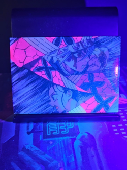 Tengen Uzui Hand Drawn 1/1 Auto Sketch Art Card Studio Demon Slayer Acrylic - Image 4