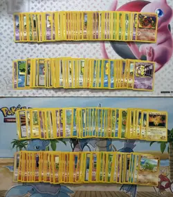 Vintage Pokemon Card Lot WOTC Sets Era Fire 215+ - Image 1