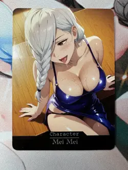 Mei Mei Jujutsu Kaisen Goddess Story Waifu Anime Custom Card - Image 1
