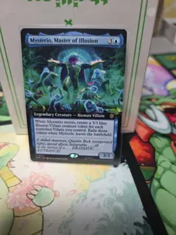 Mysterio, Master of Illusion EXTENDED #253 NM/M MTG Spiderman Magic Card - Image 1